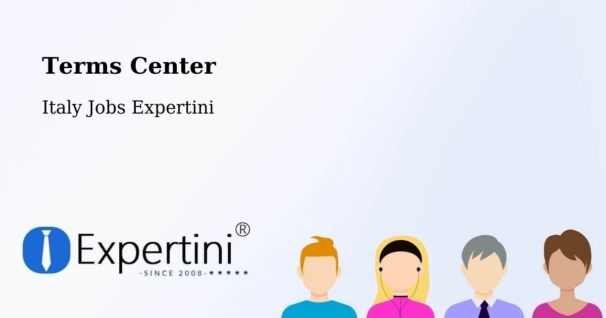 Terms of Service – Lodi - Italy Jobs Expertini